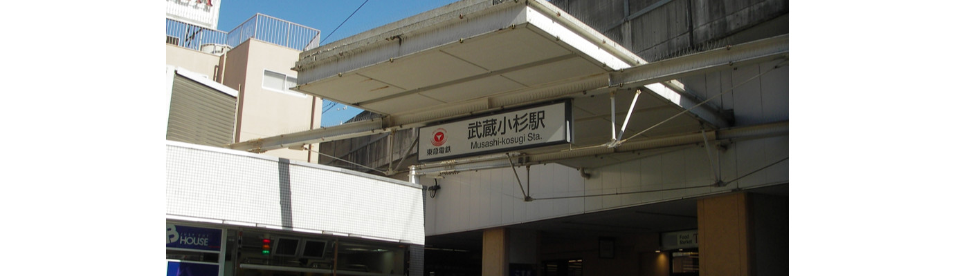 東急側の武蔵小杉駅への入り口。もっと変わっていくと思います。